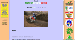 Desktop Screenshot of motocrossbovolone.com